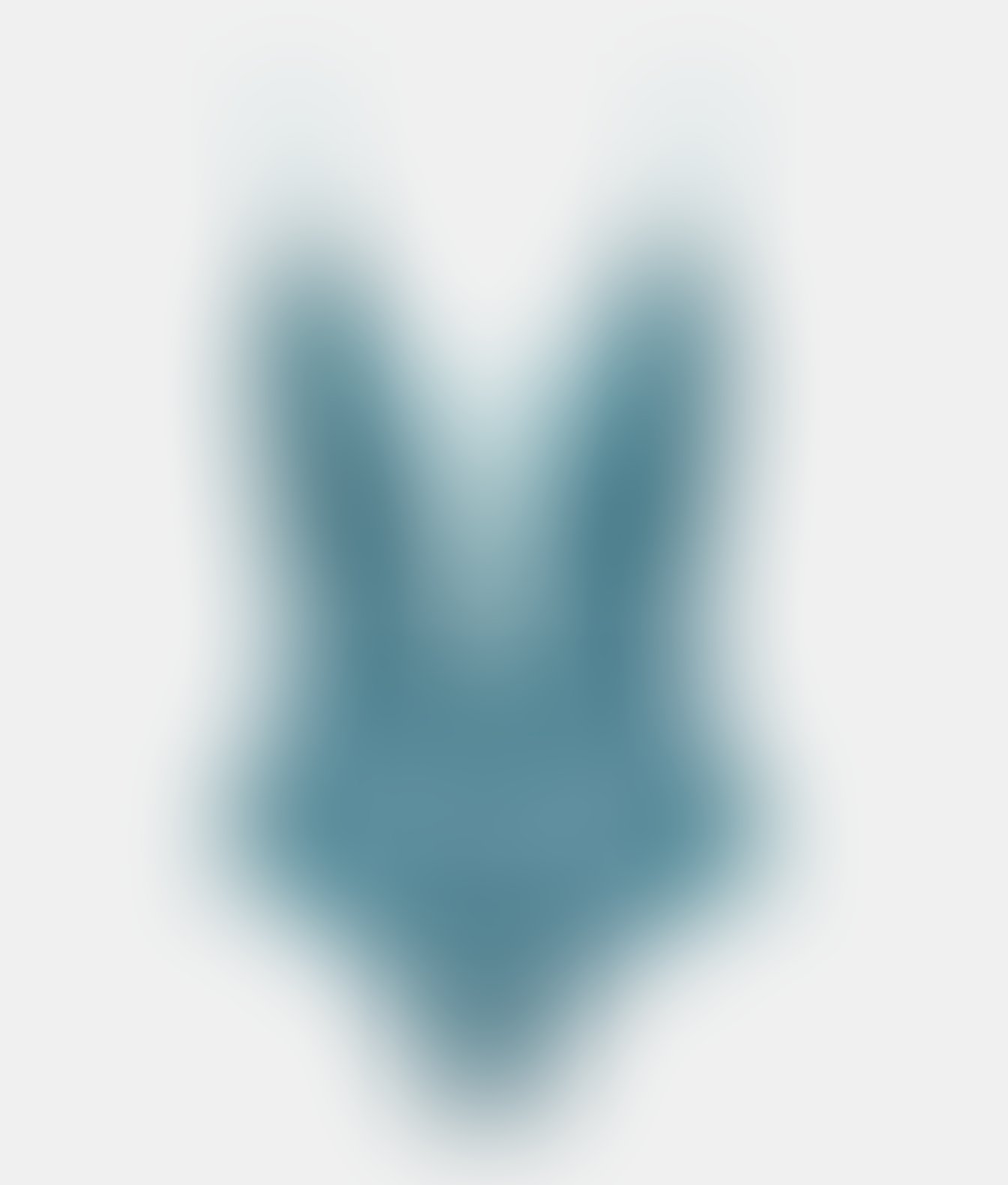 Cottelli turquoise open crotch bodysuit