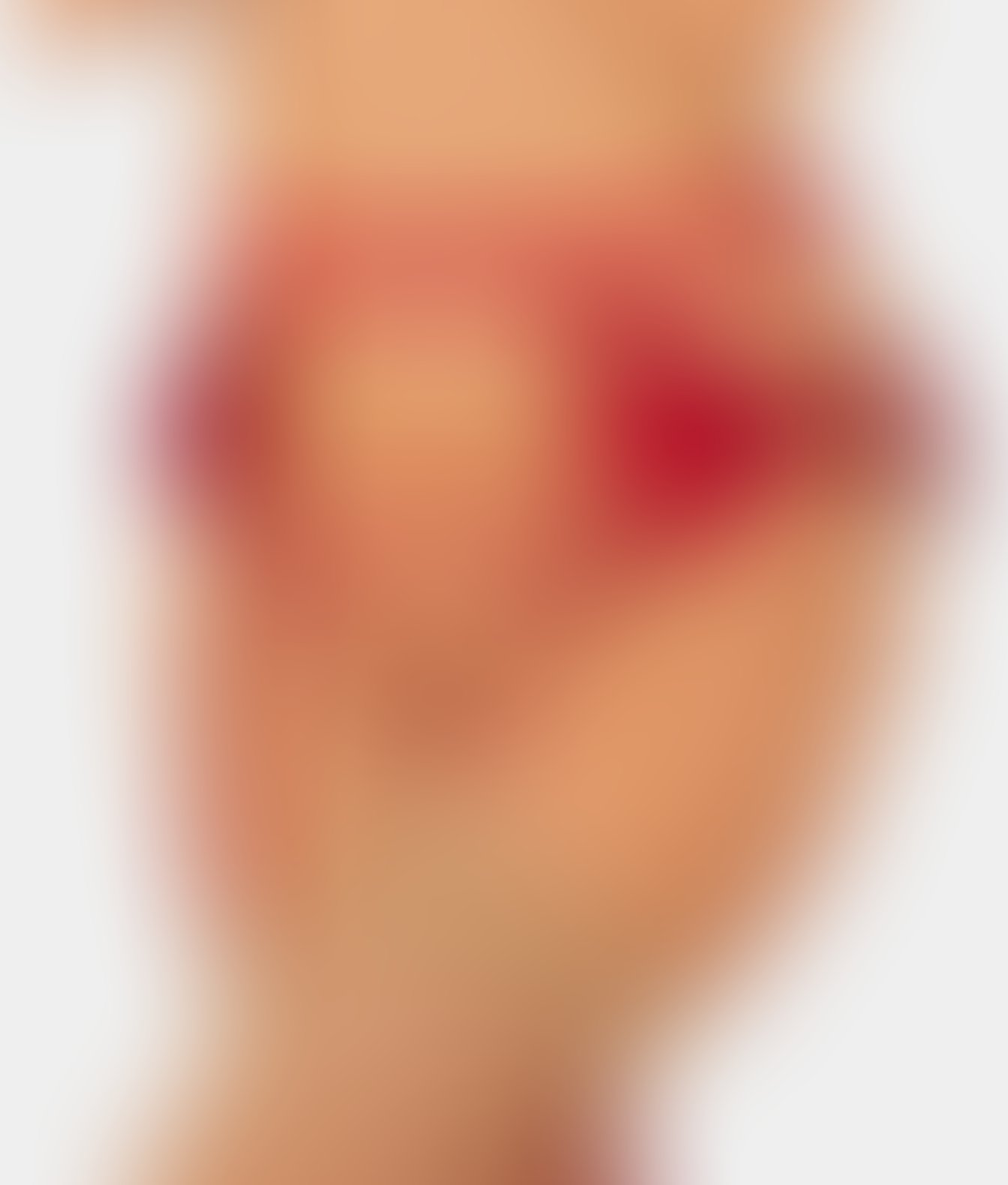 Obsessive Rubinesa garter belt and thong with open crotch