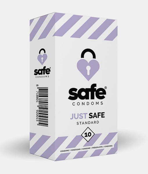 SAFE Condoms Just Safe Standard 10 pcs