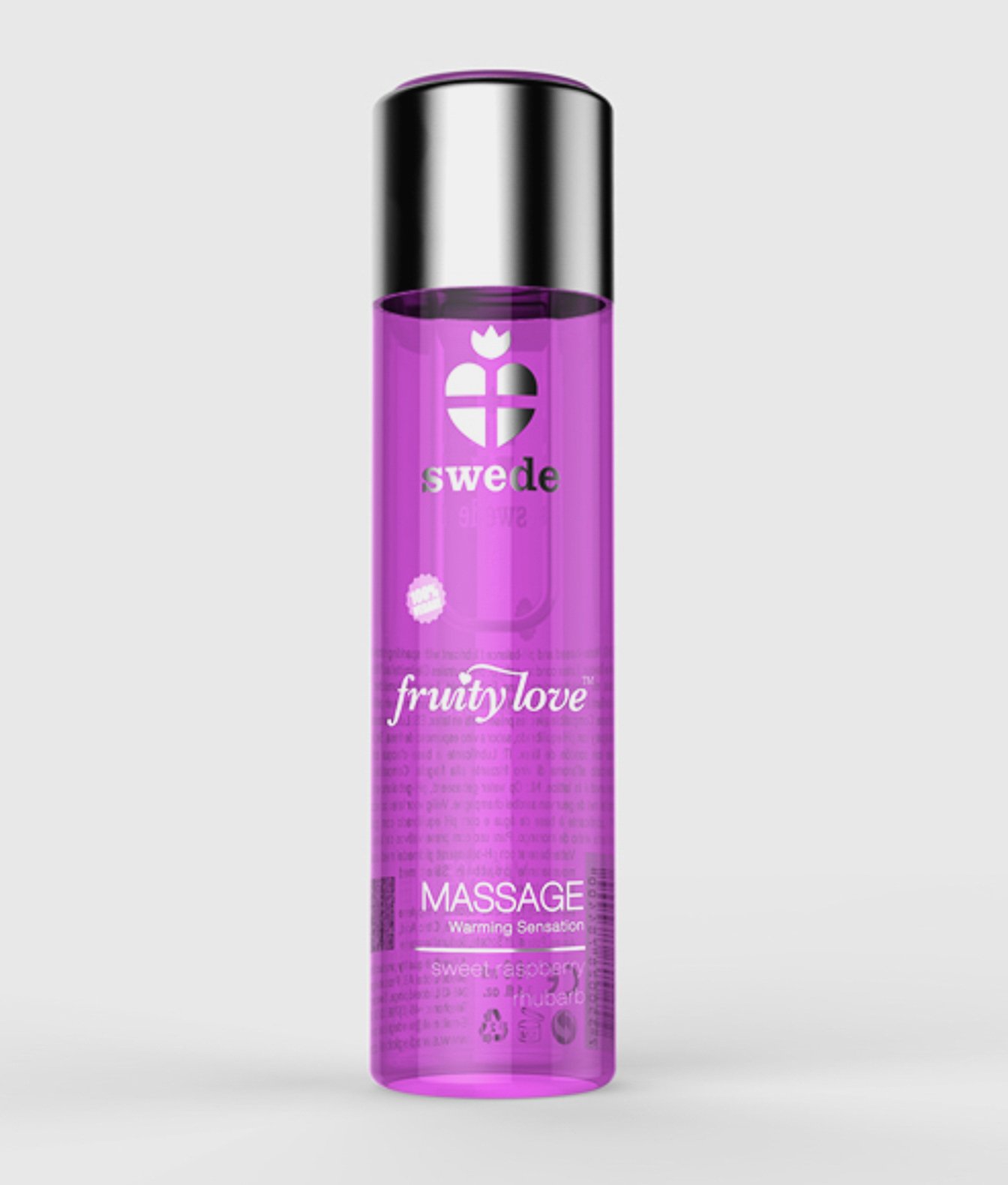 Swede Fruity Love Massage Sweet Raspberry Rhubarb 120 ml