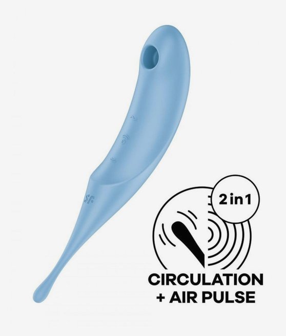 SATISFYER TWIRLING PRO BLUE