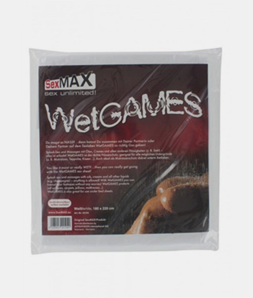 Joydivision SexMAX WetGAMES Vinyl Sheet 180 x 220 cm White