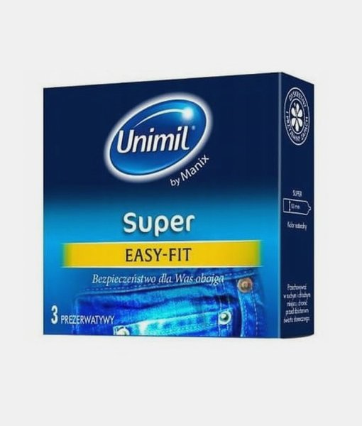 Unimil Super easy fit 3 ks kondomů