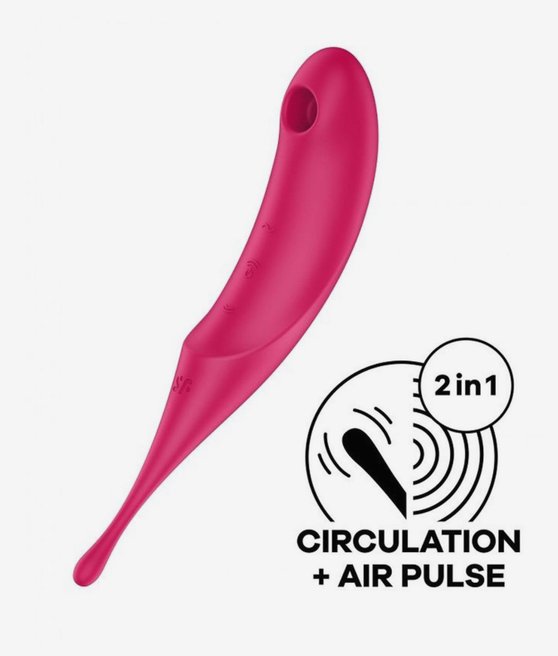 SATISFYER TWIRLING PRO RED