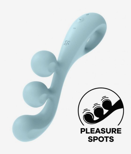 SATISFYER TRI BALL 2 LIGHT BLUE