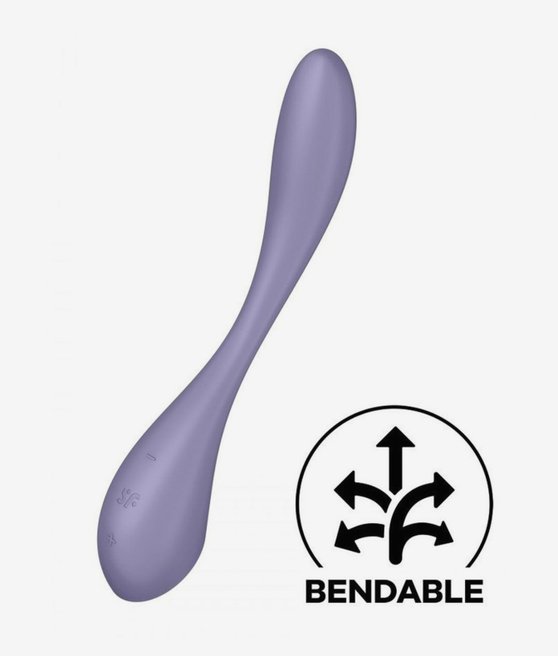 Satisfyer GSpot Flex 5 Flexible GSpot vibrátor with app control Lilac