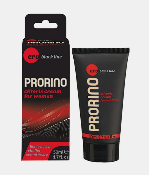 Hot Prorino Women 50ml Black Line Clitoris Cream pro stimulaci klitorisu
