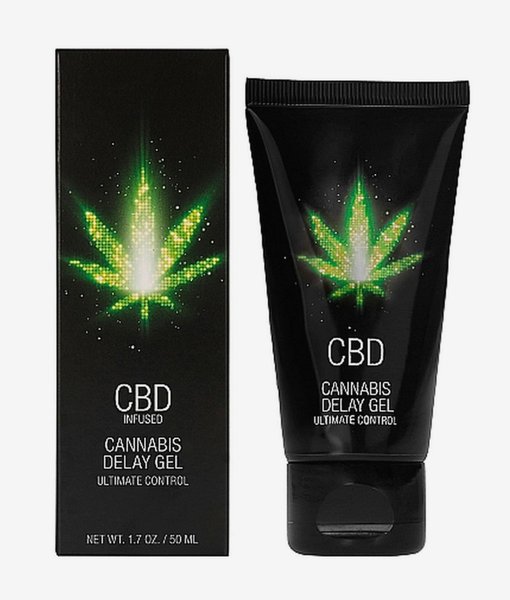 Střely CBD Cannabis Delay gel s CBD prodloužit pohlavní styk