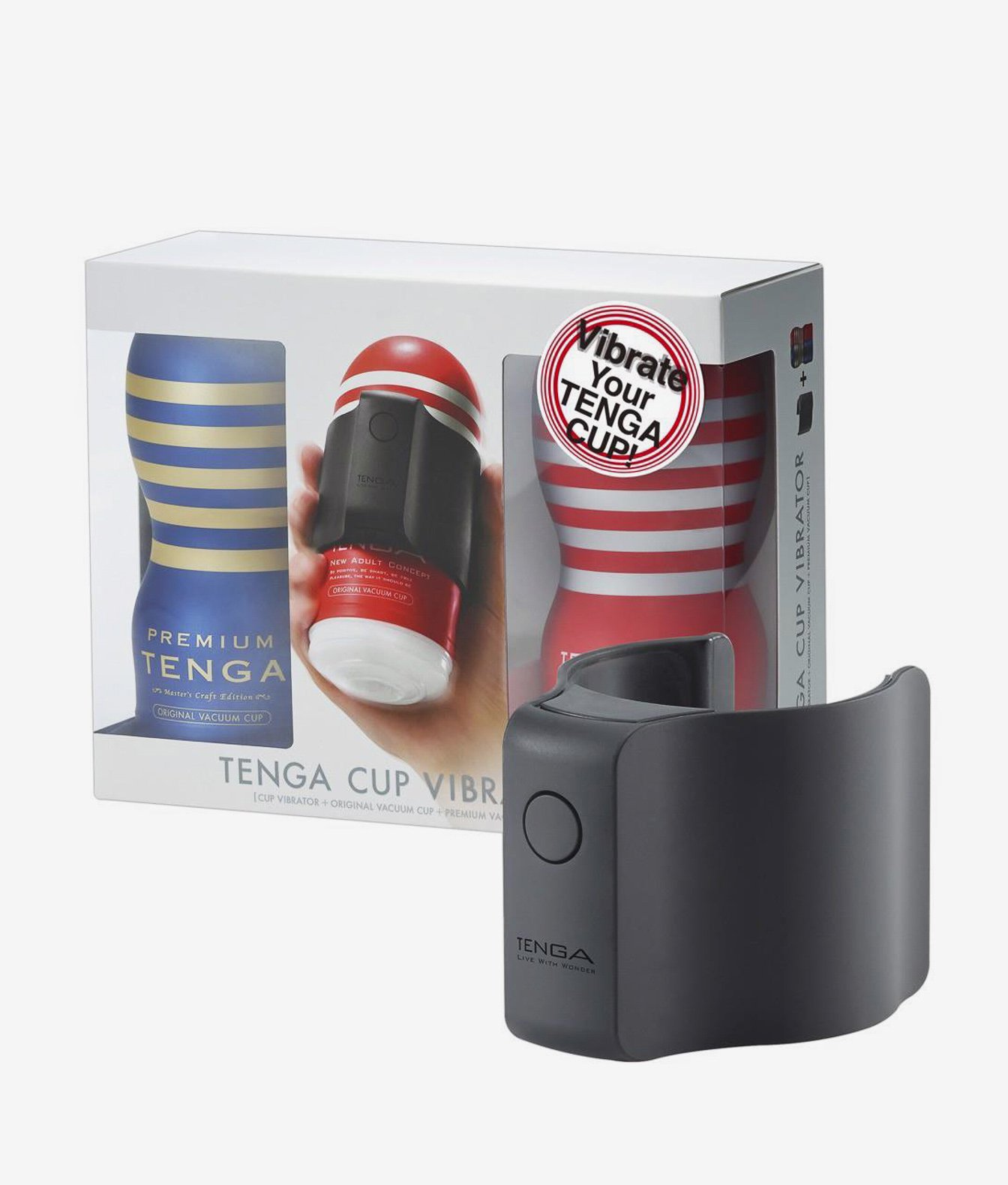 Tenga Cup Vibrator Limited Set zestaw masażerów z wibracją
