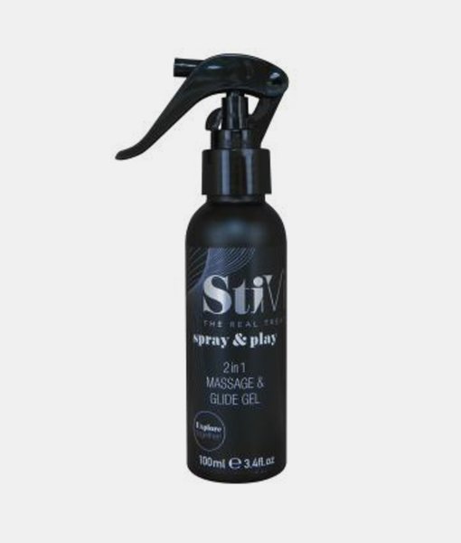 HOT StiVi SprayPlay 2in1 Massage Glide Gel 100 ml