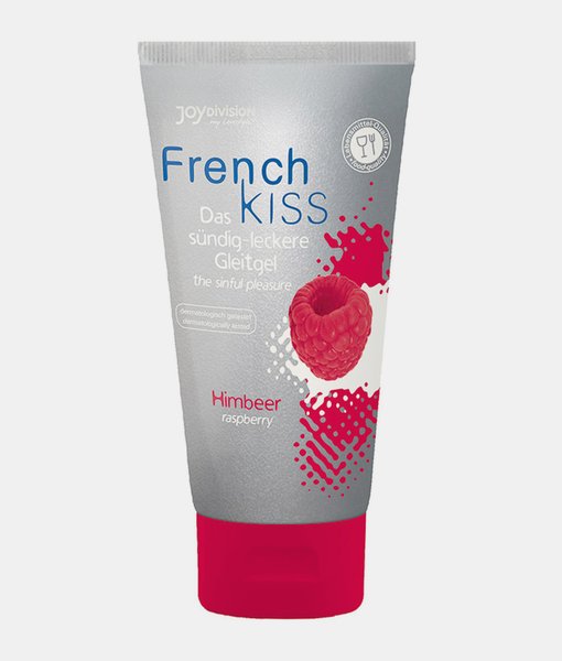 JoyDivision Frenchkiss Raspberry 75 ml ústní gel na vodní bázi