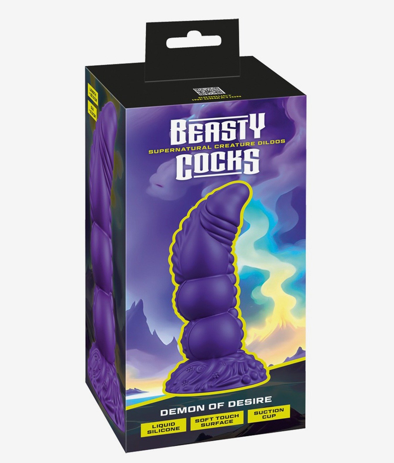 You2Toys Beasty Cocks Demon of Desire dildo z przyssawką