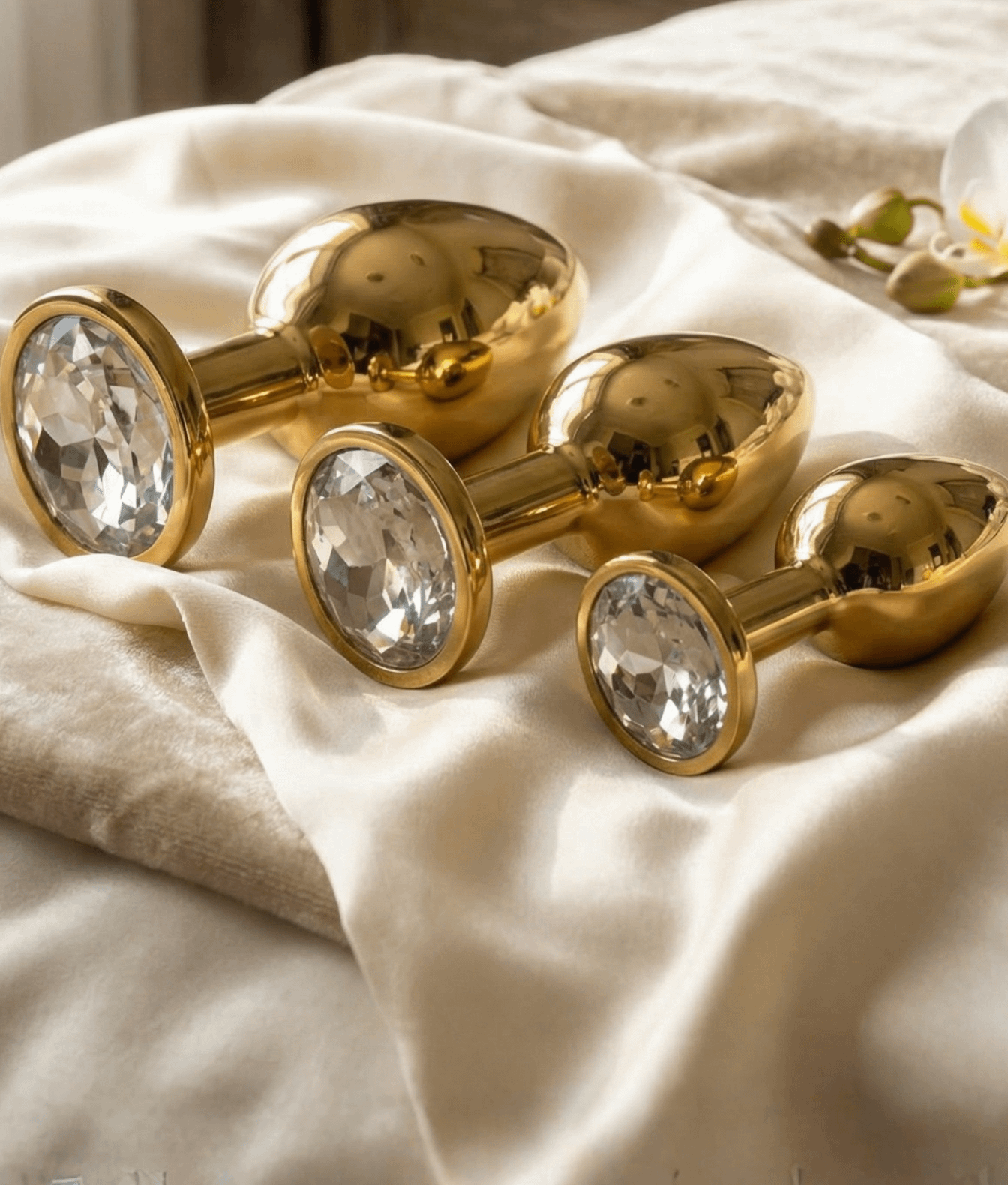 N69 zestaw aluminiowych korków ozdobnych z kryształkiem