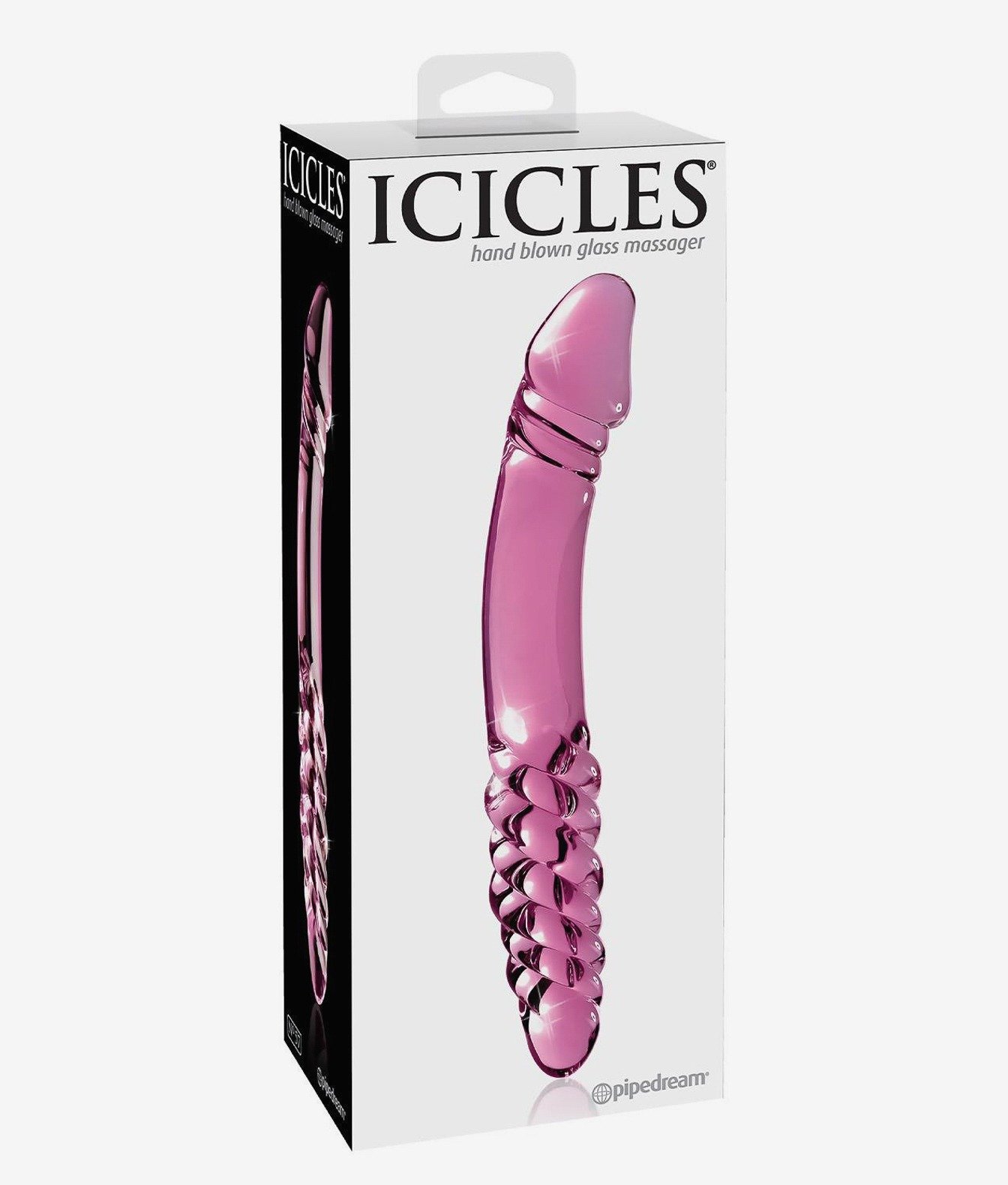 Pipedream Icicles No. 57 szklany masażer dwustronny