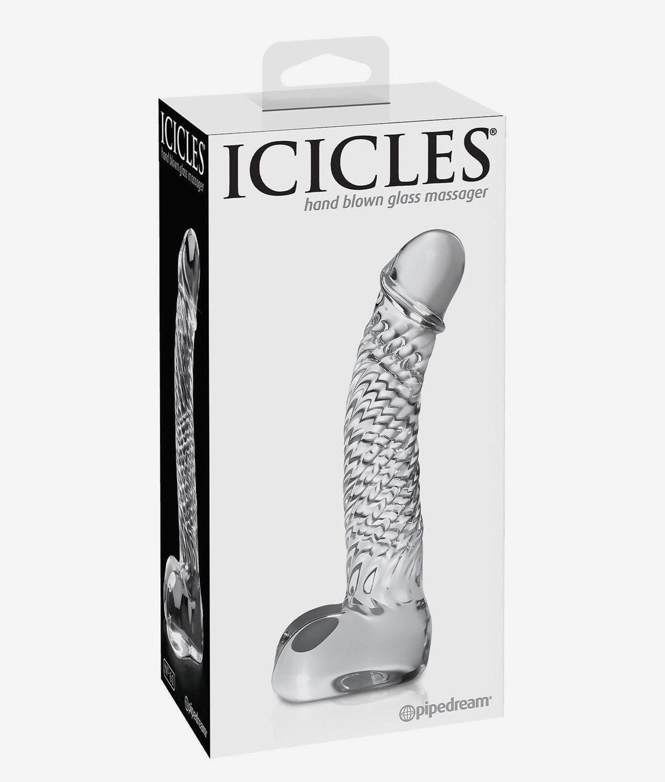 Pipedream Icicles No. 61 szklany masażer