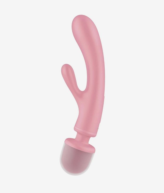 Satisfyer Triple Lover pink wibrator 2w1