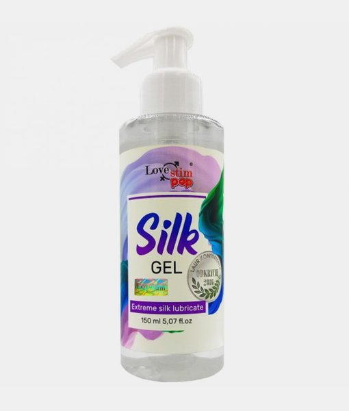 Love Stim Pop Silk Gel 150 ml lubrikant na silikonové bázi