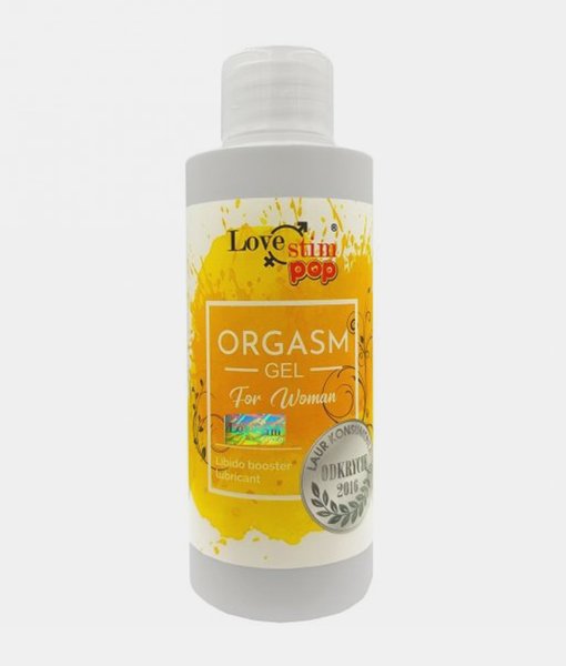 Love Stim pop orgasm gel pro ženy 150 ml gel na podporu orgasmu