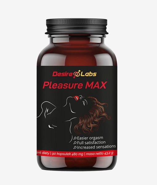 Desire Labs Pleasure Max 90 kapslí kapsle pro zvýšení orgasmu