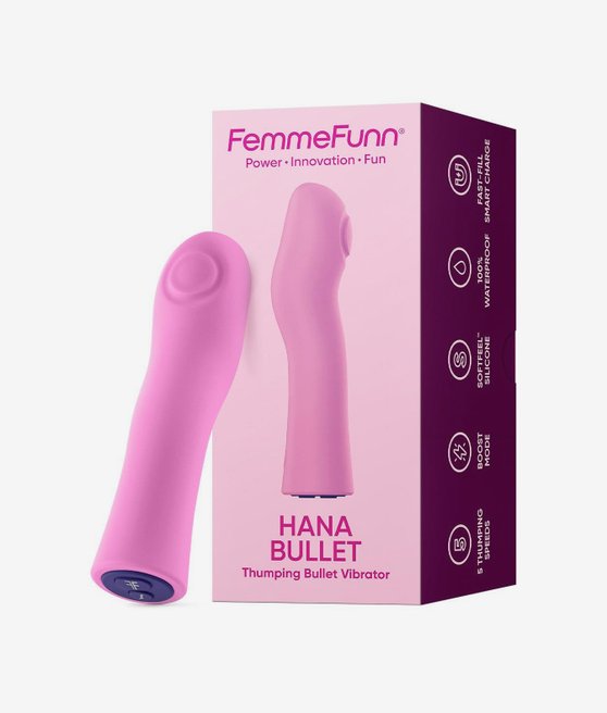 Femmefunn hana thumping bullet pink