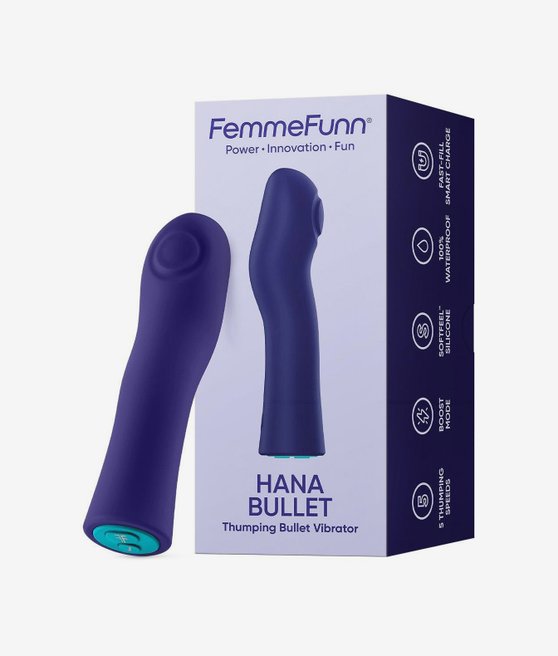 Femmefunn hana thumping bullet dark purple