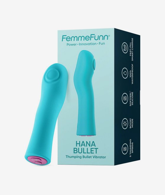 Femmefunn hana thumping bullet turquoise