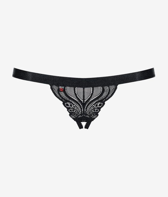 Obsessive 828-THC-1 tanga s otvorem