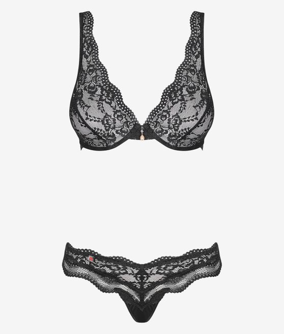 Obsessive Luvae lingerie set bra and thong