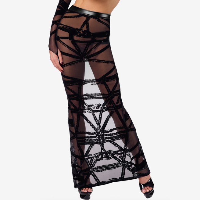 Noir Handmade Bondesque F360 długa spódnica