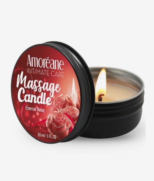 Amoreane Eternal Rose masážní svíčka