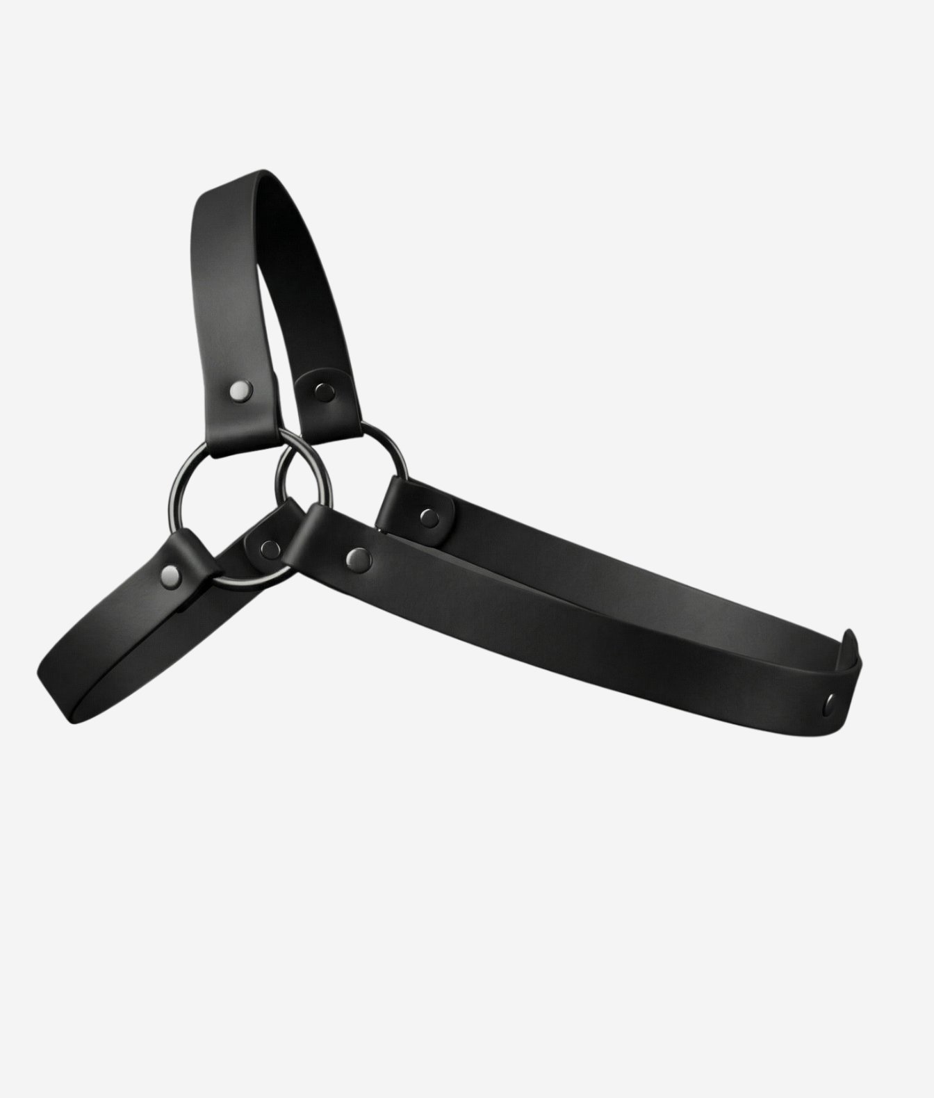 VULK Męska regulowana uprząż na klatkę piersiową czarna