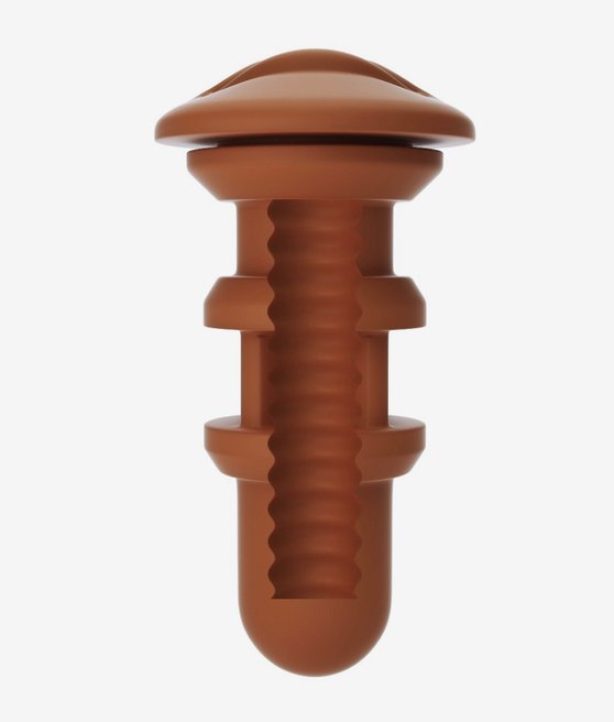 Autoblow AI Silicone Mouth Sleeve Brown