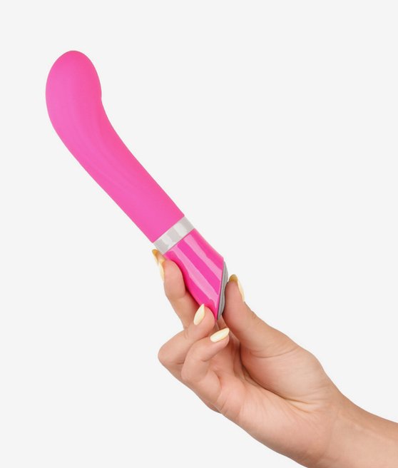 B Swish bgood Deluxe Curve GSpot vibrátor Petal Pink