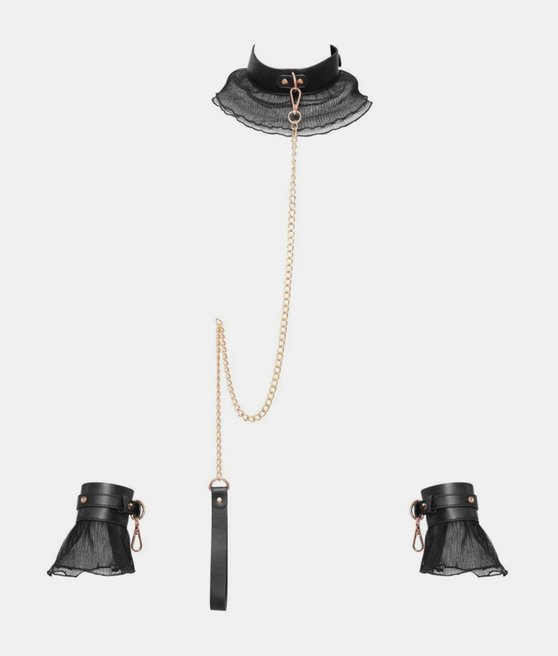 Bad Kitty Bondage Set Frill