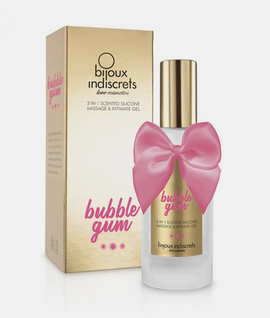 Bijoux Indiscrets Bubblegum 2 in 1 Silicone Massage Intimate Gel