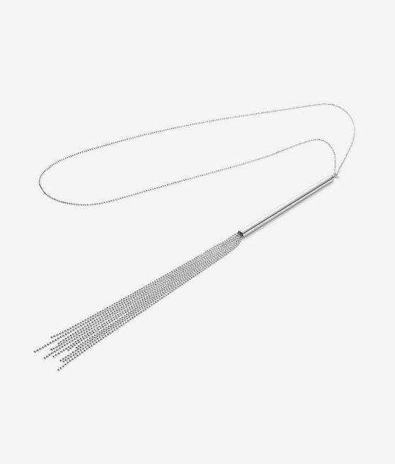 Bijoux Indiscrets Magnifique Whip Necklace Silver