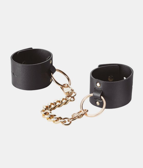 Bijoux Indiscrets Maze Wide Cuffs Black