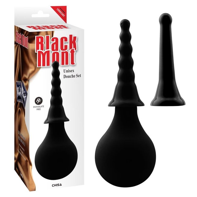 Chisa Novelties Black Mont anal pear sada 2 tipů