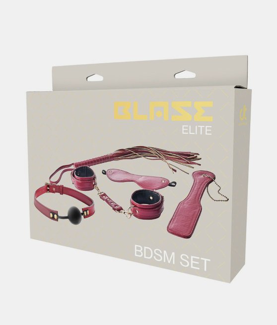 BLAZE ELITE BDSM SET RED