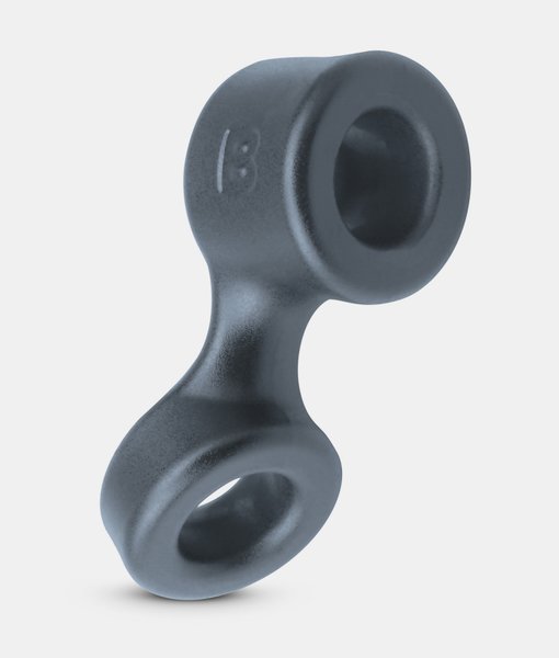 Boners Cock Ring And Ball Stretcher Grey