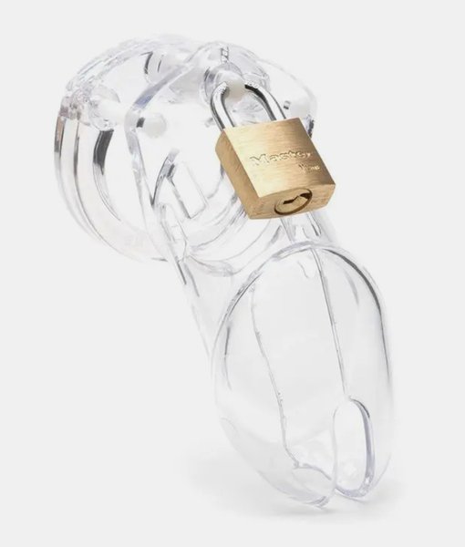 CBX CB6000 Chastity Cock Cage Clear 35 mm