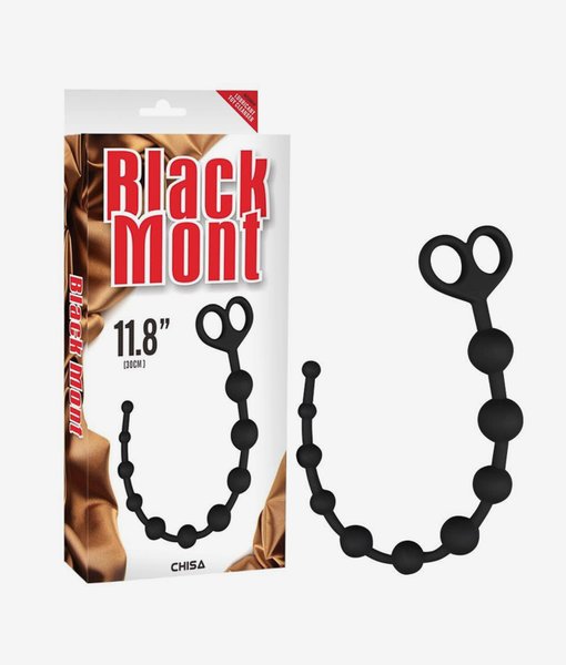Chisa Novelties Black Mont Boyfriend Beads anální korálky
