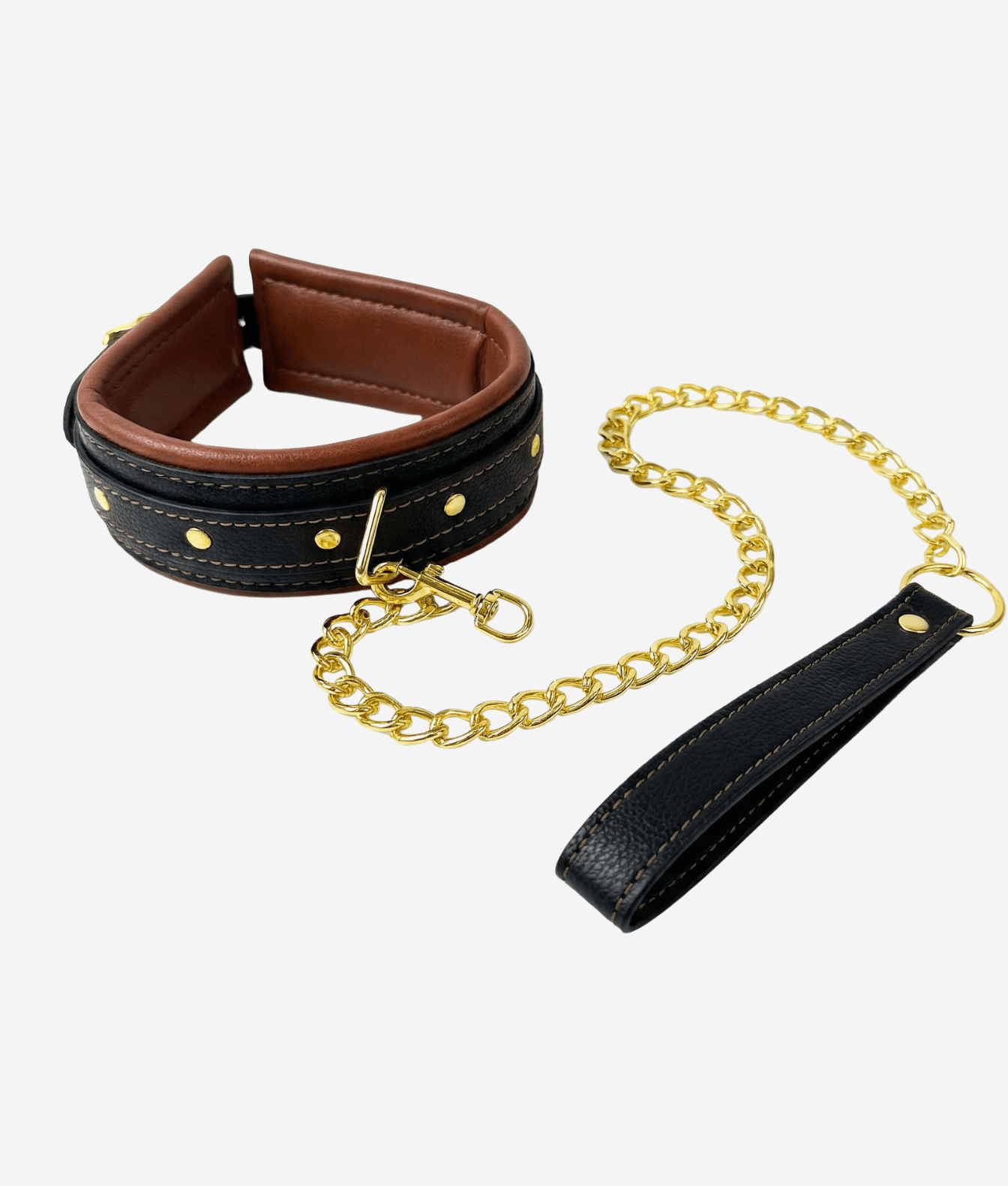 Mr. & Mrs. obroża z łańcuszkiem