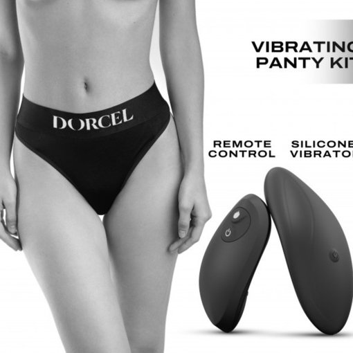 Dorcel Discreet Vibe thong and remote stimulator set clitoris
