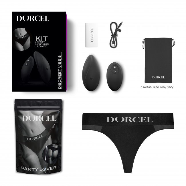 Dorcel Discreet Vibe thong and remote stimulator set clitoris