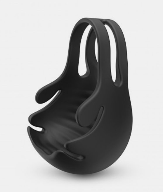 Dorcel Fun Bag Vibrating Cockring and Testicle Stimulator Black 6072479