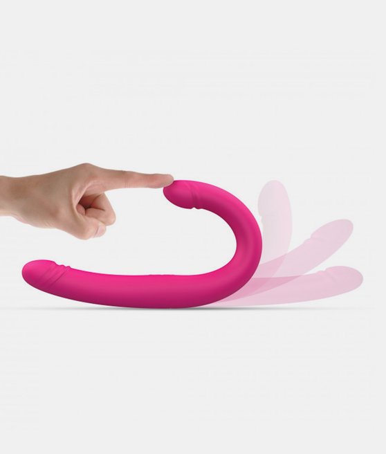 Dorcel Orgasmic Double Do Double Vibrating Dildo Pink 6072516