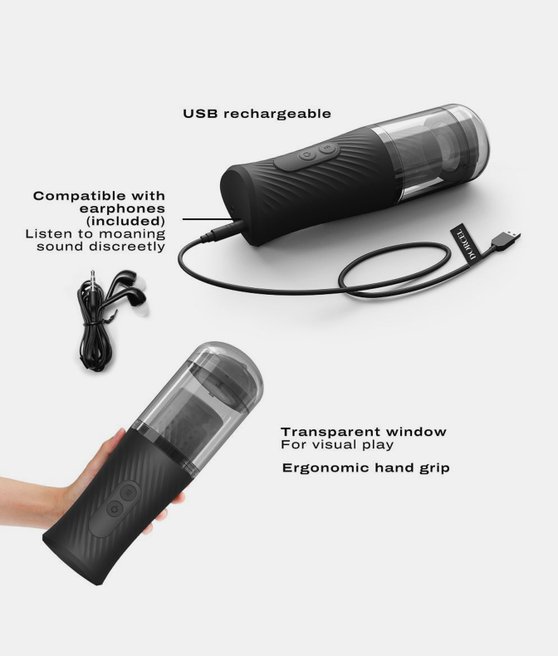 Dorcel Thrust Blow Automatic Thrusting masturbátor Black