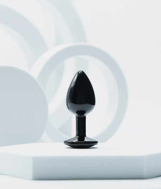 Dorcel Diamond Plug Size M Butt Plug Black