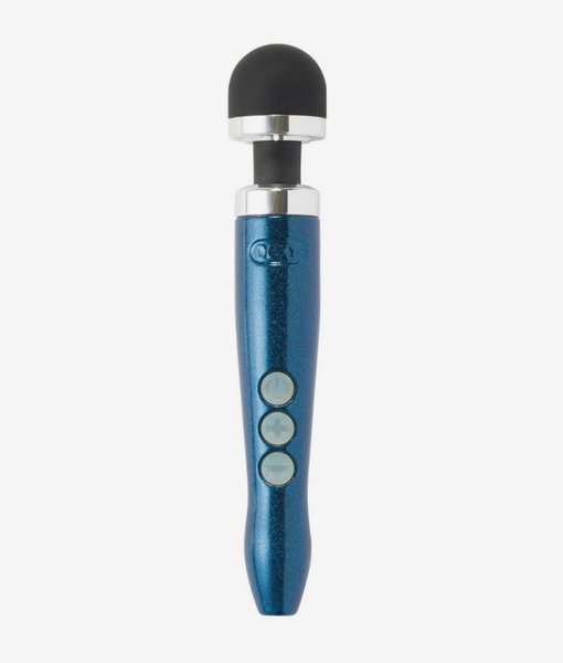 Doxy Die Cast 3R Rechargeable Wand Massager Blue Flame